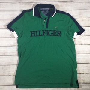 Tommy Hilfiger short sleeve polo men’s size Large